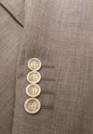 Herre habit jakke med 4 knapper